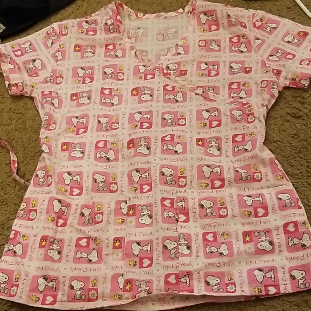 Snoopy Scrub size XS